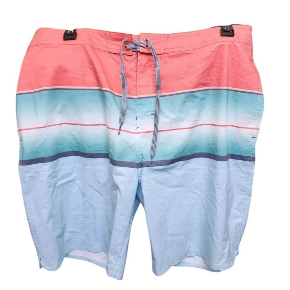 Goodfellow Swim Trunks Mens NWT Size 40 Cayenne Red Fiery